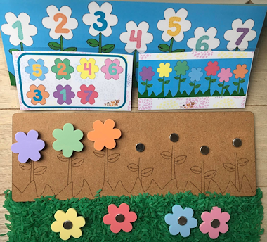 Lesmateriaal Bloemenveld met opdrachtkaarten van auteur Little Play Friends slide 3