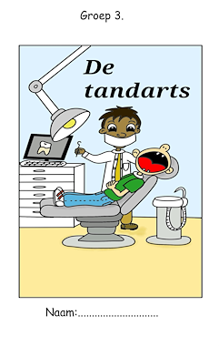 Lesmateriaal Werkboekje tandarts groep 3 van auteur Juf Monique