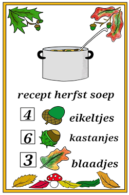 Lesmateriaal Herfst recepten.  van auteur Juf Monique slide 4