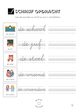 Lesmateriaal Werkbundel: thema de school (+ beeldmateriaal) van auteur deklasvankaat slide 4