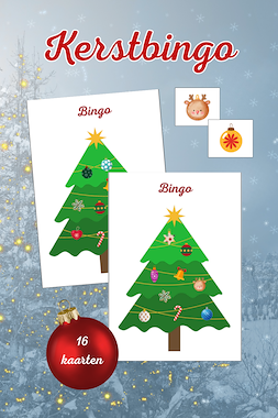 Lesmateriaal Kerstbingo van auteur Thuisfuif slide 1