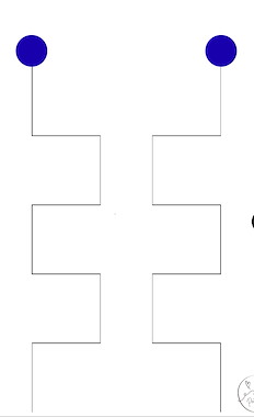 Lesmateriaal Traceerbladen - volgen met twee handen (vingers) van auteur PeuterKleuter slide 3