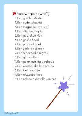 Lesmateriaal Verhalen verzinnen van auteur Alexandra Wit slide 3