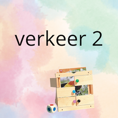 Lesmateriaal AN - het verkeer (deel 2) - spel 10: raad het plaatje van auteur Peggy Van Rompaey