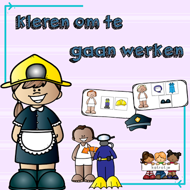 Lesmateriaal kleren om te gaan werken van auteur katrotje slide 1