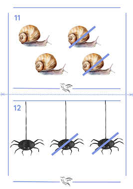 Lesmateriaal bewegend leren - rekenen - sommen tot 5 van auteur Juf Kitty B slide 2