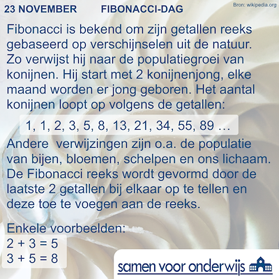 Lesmateriaal Quiz Fibonacci (6 vragen) van auteur samen voor onderwijs slide 4