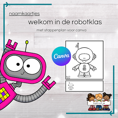 Lesmateriaal welkom in de ROBOT klas van auteur katrotje slide 2