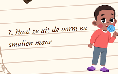 Lesmateriaal Stappenplan snoepjes maken van auteur Jeti Creations slide 3