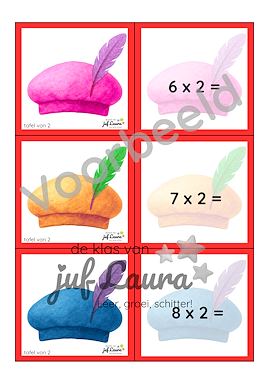 Lesmateriaal Sinterklaas - Zaklampspel - Tafel van 1 t/m 3 van auteur De klas van juf Laura slide 3