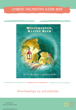 Lesmateriaal Lesbrief Welterusten kleine Beer van auteur Juf Bertine