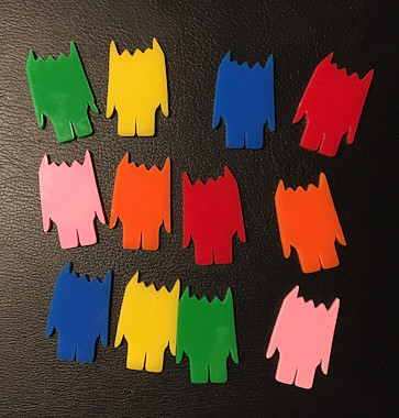Lesmateriaal kleurrijke monsters - patroon verder zetten van auteur Little Play Friends slide 3