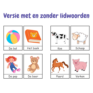 Lesmateriaal Woordkaarten set eerste 100 woorden baby peuter kleuter van auteur My Teacher Shares slide 4