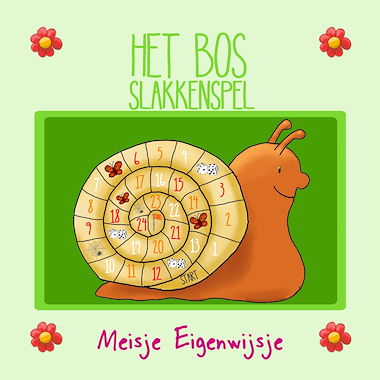 Lesmateriaal Het bos - slakkenspel van auteur Meisje Eigenwijsje