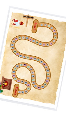 Lesmateriaal Bordspel: Sinterklaas: pakjesavond van auteur JufkeSarah slide 2