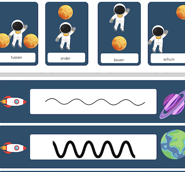 Lesmateriaal Thema bundel ' reis door de ruimte '  van auteur Juf_Lore slide 2