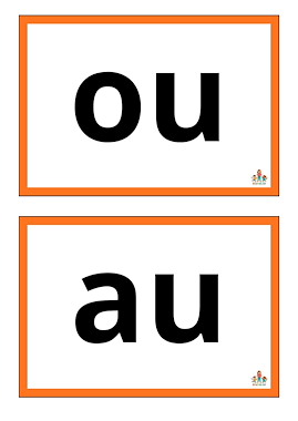 Lesmateriaal Bewegend leren met tweetekenklanken van auteur de beweegjuf slide 2