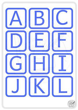 Lesmateriaal Druk- en hoofdlettermemory van auteur Van krabbel tot krul slide 3
