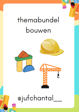 Lesmateriaal Bundel bouwen van auteur Juf Chantal slide 1