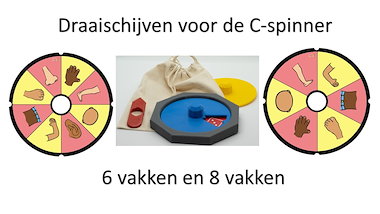Lesmateriaal pleisterspel met draaischijf van auteur Little Play Friends slide 2