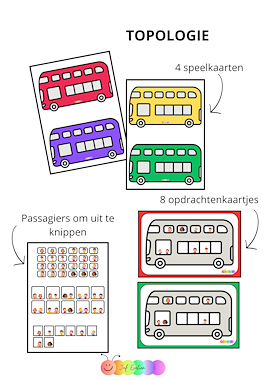 Lesmateriaal Thema verkeer: topologie bus van auteur Juf EvVa