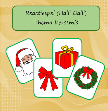 Lesmateriaal Zoek dezelfde (Halli galli) Thema Kerstmis van auteur Jabbedabbedoe slide 1