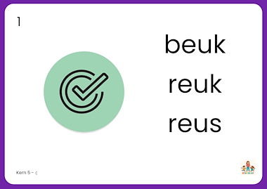 lesmateriaal Wat mist er? kern 5 maan en zon bewegend leren van auteur de beweegjuf