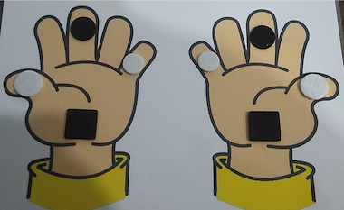 Lesmateriaal Fijne motoriek stimuleren met je handen  van auteur Kleuterkracht slide 3