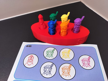 Lesmateriaal Nalegkaarten pakjesboot van auteur Jeti Creations slide 3