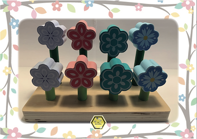 Lesmateriaal Voorbeeldkaarten lentebloemen 2 sets van auteur Juf_Michele slide 1