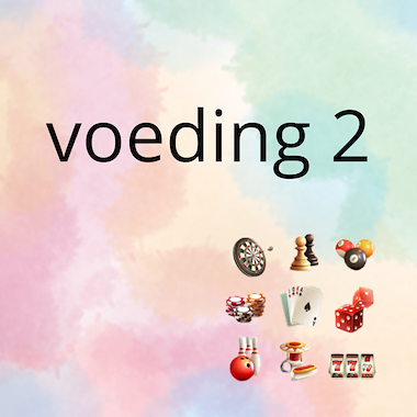 Lesmateriaal AN - de voeding (deel 2) - spelpakket van auteur Peggy Van Rompaey