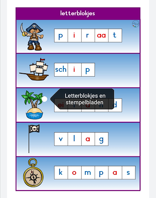 Lesmateriaal Piraten bundel van auteur JufJoyceKuenen slide 3