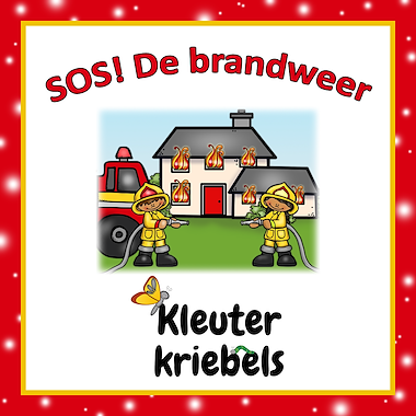 Lesmateriaal THEMABUNDEL: DE BRANDWEER van auteur Kleuter Kriebels