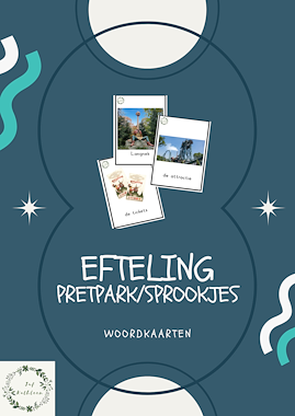 Lesmateriaal Woordkaarten Efteling van auteur Juf Kathleen G