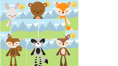 Lesmateriaal bundel thema Knuffels van auteur Little Play Friends slide 4