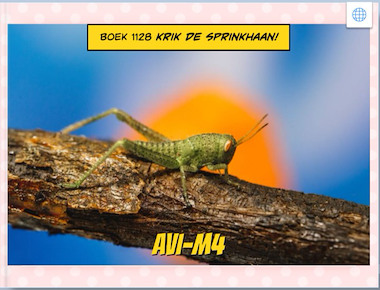 Lesmateriaal Lees Krik de sprinkhaan! van auteur Gratis leuke leesboekjes