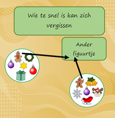 Lesmateriaal Zoek dezelfde (dobble) Kerstmis van auteur Jabbedabbedoe slide 4