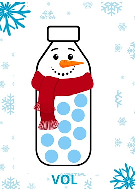 Lesmateriaal sneeuwmannen vullen van auteur CreaLi slide 2