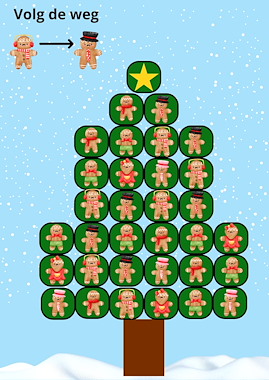 Lesmateriaal Volg de weg: Kerstmis van auteur CreaLi slide 4