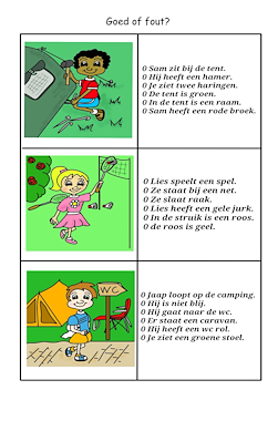 Lesmateriaal Werkboekje camping groep 3 van auteur Juf Monique slide 3