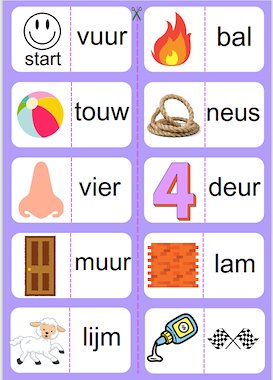 Lesmateriaal Leesspelletjes na KERN 5 (Veilig leren lezen, KIMVersie) van auteur Lise slide 2