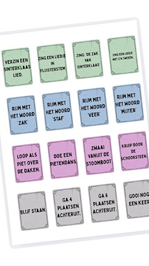 Lesmateriaal Bordspel: Sinterklaas: pakjesavond van auteur JufkeSarah slide 3
