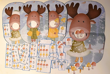 Lesmateriaal Speeldeksel digitaal - Rudolf het rendier van auteur Little Play Friends slide 4