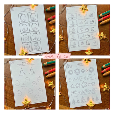 Lesmateriaal Werkboekje kerstmis van auteur MiaenCo slide 4