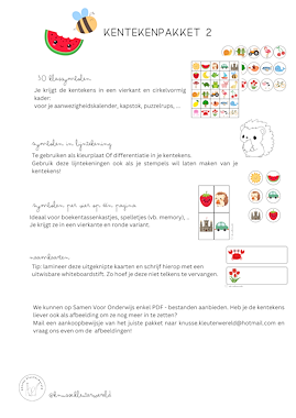 Lesmateriaal Kentekenpakket allerlei 2 van auteur knussekleuterwereld slide 2