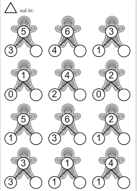 Lesmateriaal Werkbundels splitsen 3 niveaus Reken Maar (Groep 3 / Lj 1) van auteur Lise slide 3