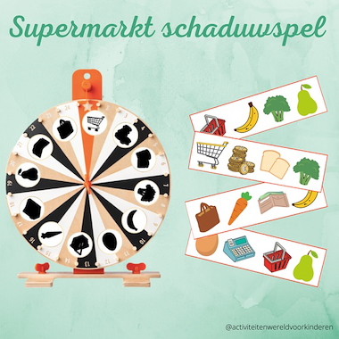 Lesmateriaal Supermarkt - schaduwspel  van auteur Nanny Melissa