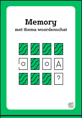 Lesmateriaal Memory huisdieren van auteur JufMyrthe slide 1