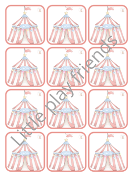 Lesmateriaal Memory Schattige clowntjes van auteur Little Play Friends slide 4