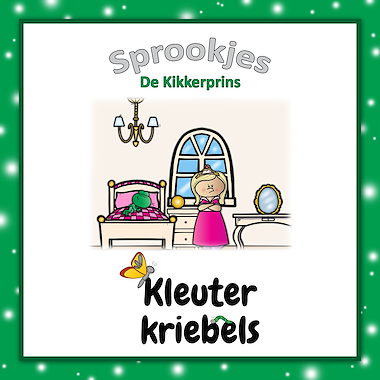 Lesmateriaal MINI THEMABUNDEL: DE KIKKERPRINS - SPROOKJES van auteur Kleuter Kriebels